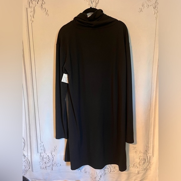 NWT BP. Cowl turtleneck black dress long sleeve size Large - Picture 4 of 10